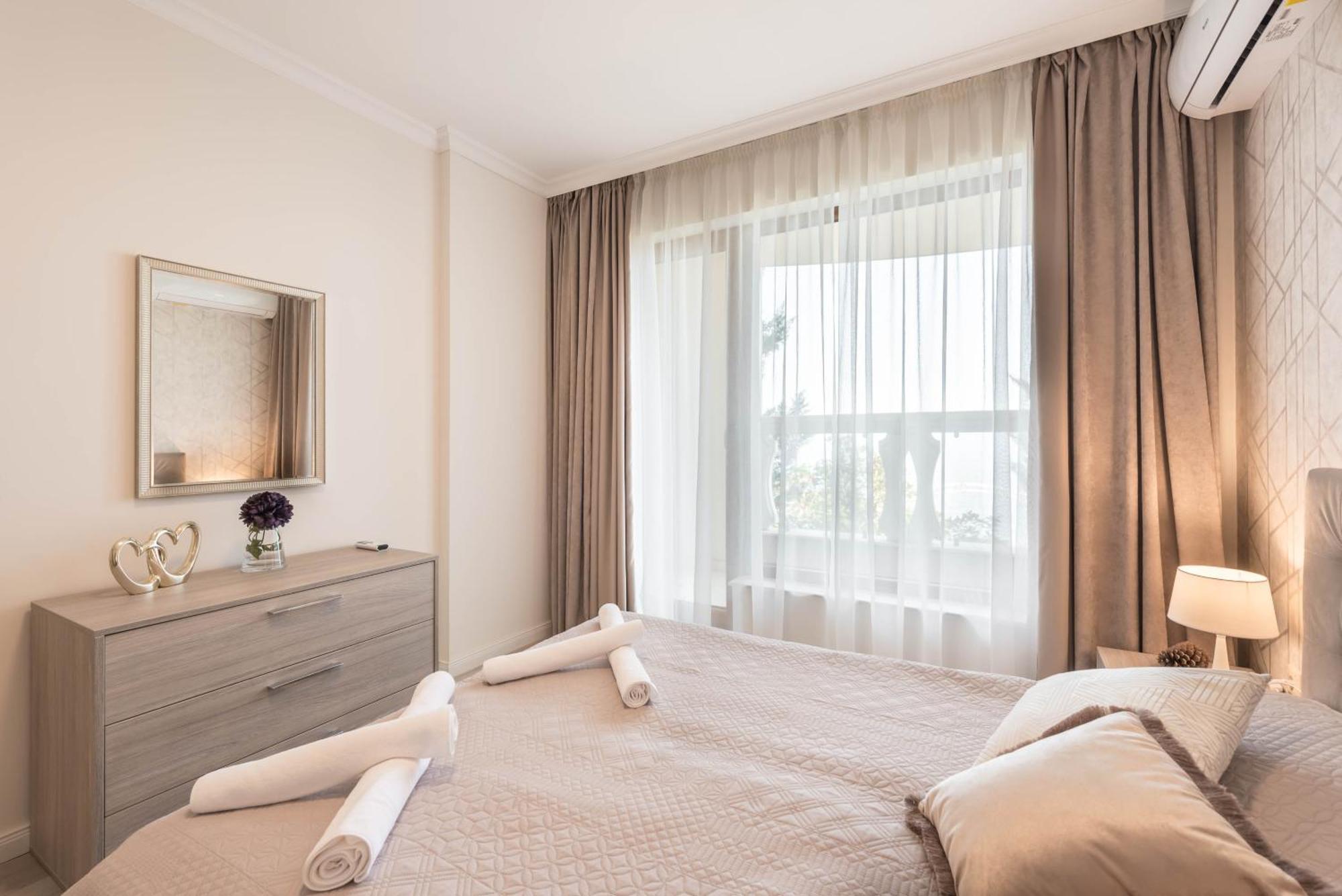Luxurious And Panoramic Apartments At The Beach In La Mer Complex Zlate písky Exteriér fotografie
